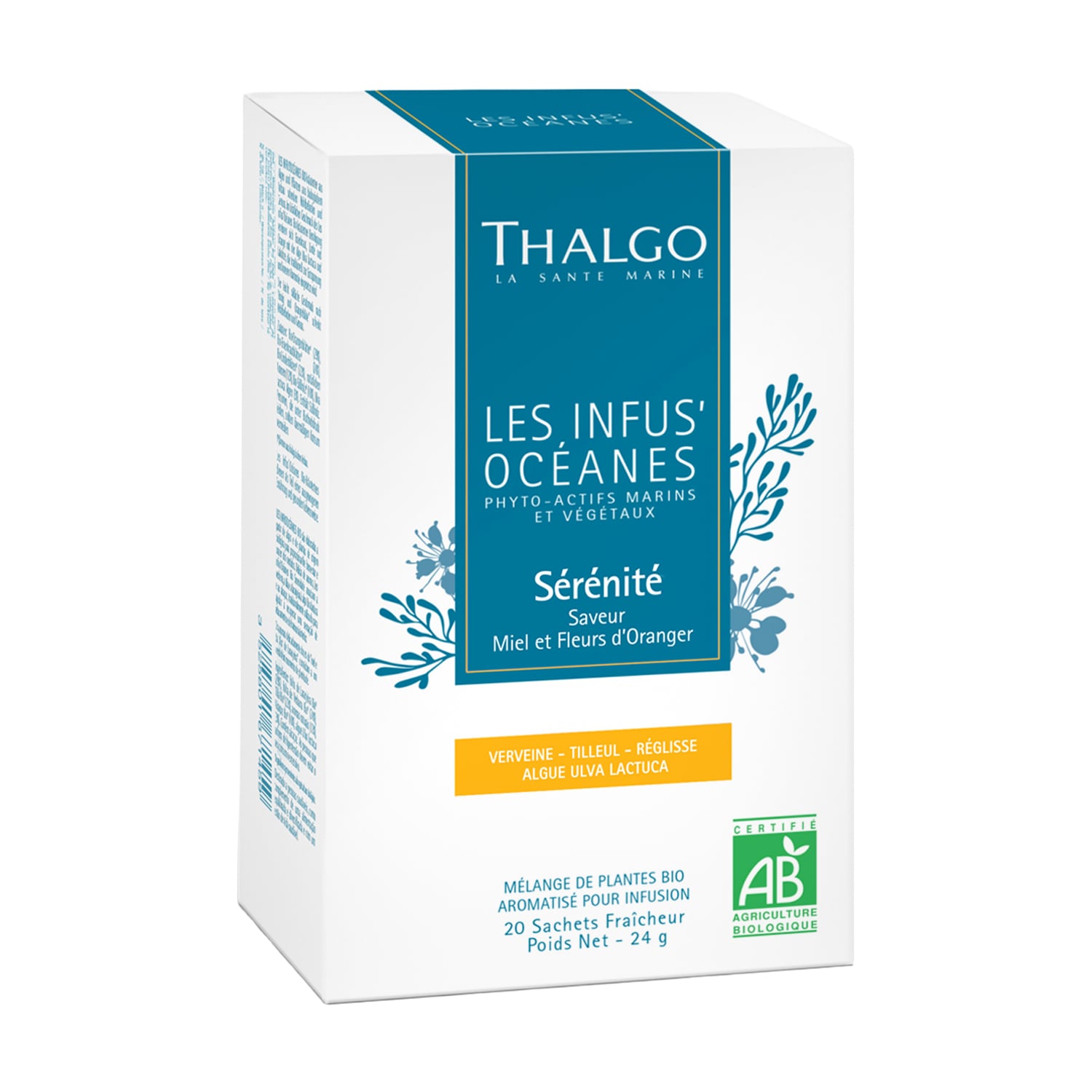 Трав'яний настій Thalgo Les Infus Oceanes Serenity, 20*1.2 г